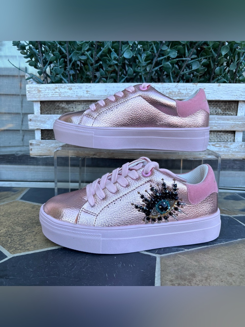 Kurt Geiger London Mini Laney Eye Sneakers